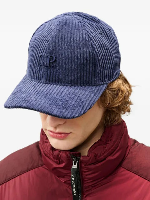 C.P. Company embroidered corduroy baseball cap