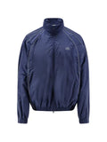 Balenciaga logo-print piped-trim track jacket