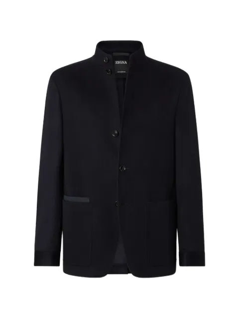 Zegna navy-blue oasi-cashmere Il Conte jacket