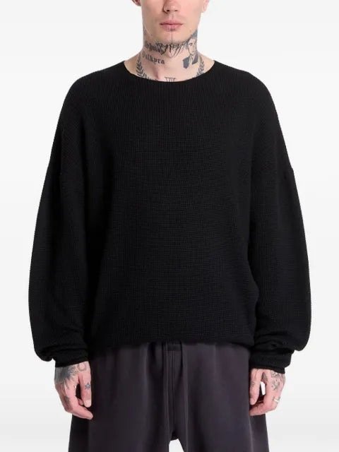 FEAR OF GOD ESSENTIALS waffle-knit sweater