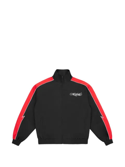 GODSPEED GT logo-print zip-up track jacket