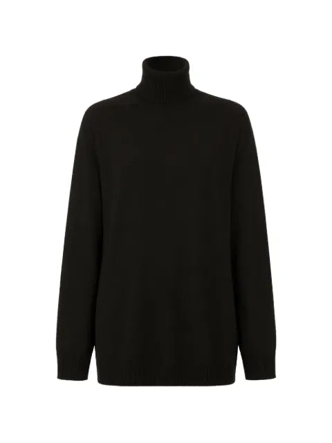 Rick Owens oversized turtleneck sweater