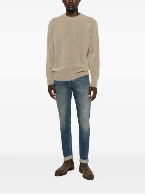 Avant Toi raglan-sleeve crew-neck sweater
