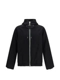 sacai long-sleeve zip-up hoodie