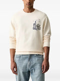 Scotch & Soda graphic-print sweatshirt