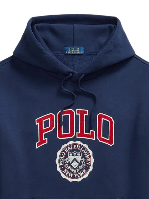 Polo Ralph Lauren logo fleece hoodie