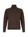 Zanone high-neck ribbed-trim sweater
