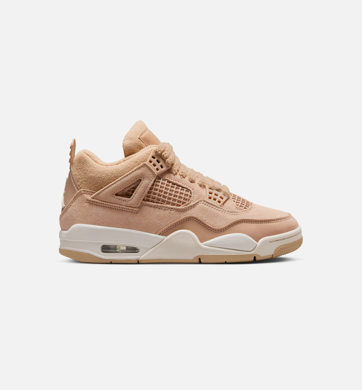 Air Jordan 4 Retro "Cozy Girl" Women's Shoe – Hemp/Light Orewood Brown