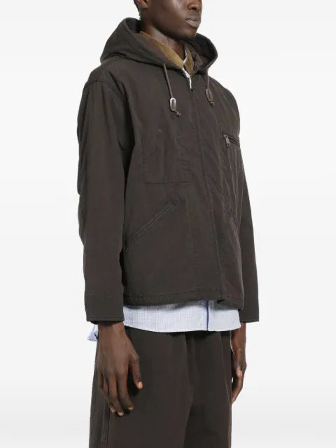 Comme des Garçons Homme cotton hooded jacket