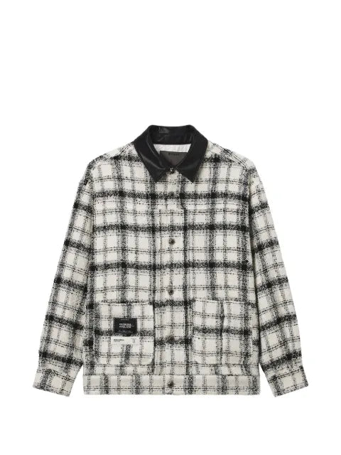 Musium Div. check-pattern jacket