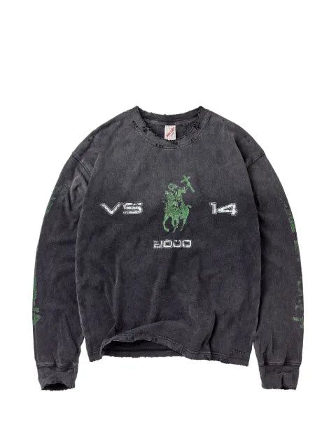Vale Crusader graphic-print sweatshirt