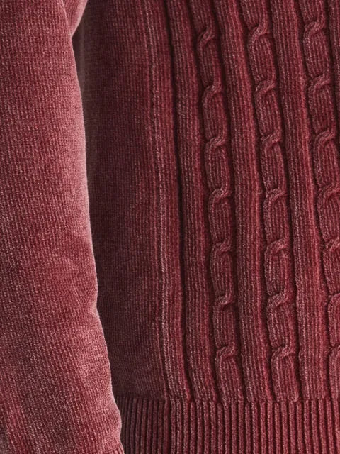 Peuterey Cursa cable-knit cotton sweater
