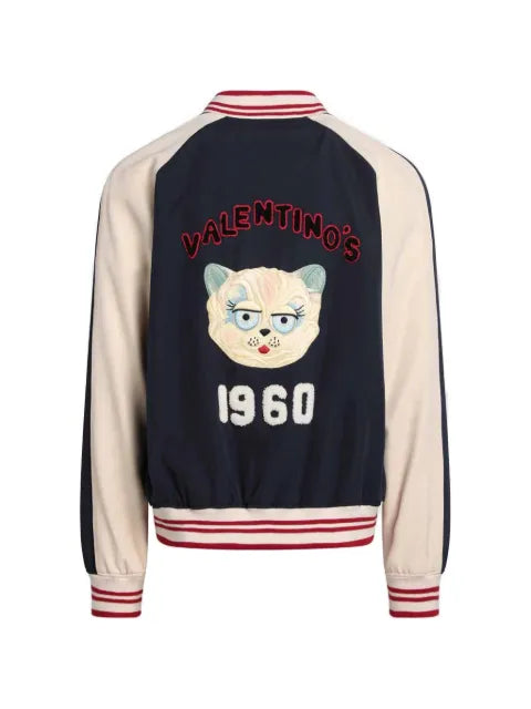 Valentino Garavani embroidered bomber jacket