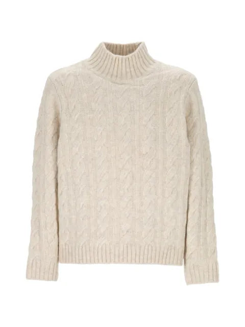 KEELING cable-knit high-neck sweater