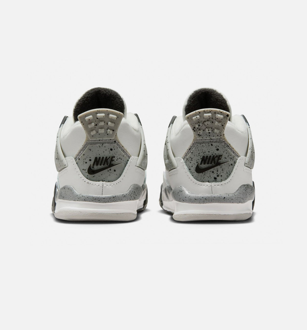 Air Jordan 4 Retro "White Cement" Infant/Toddler Shoe – Summit White/Fire Red/Cement Grey/Black