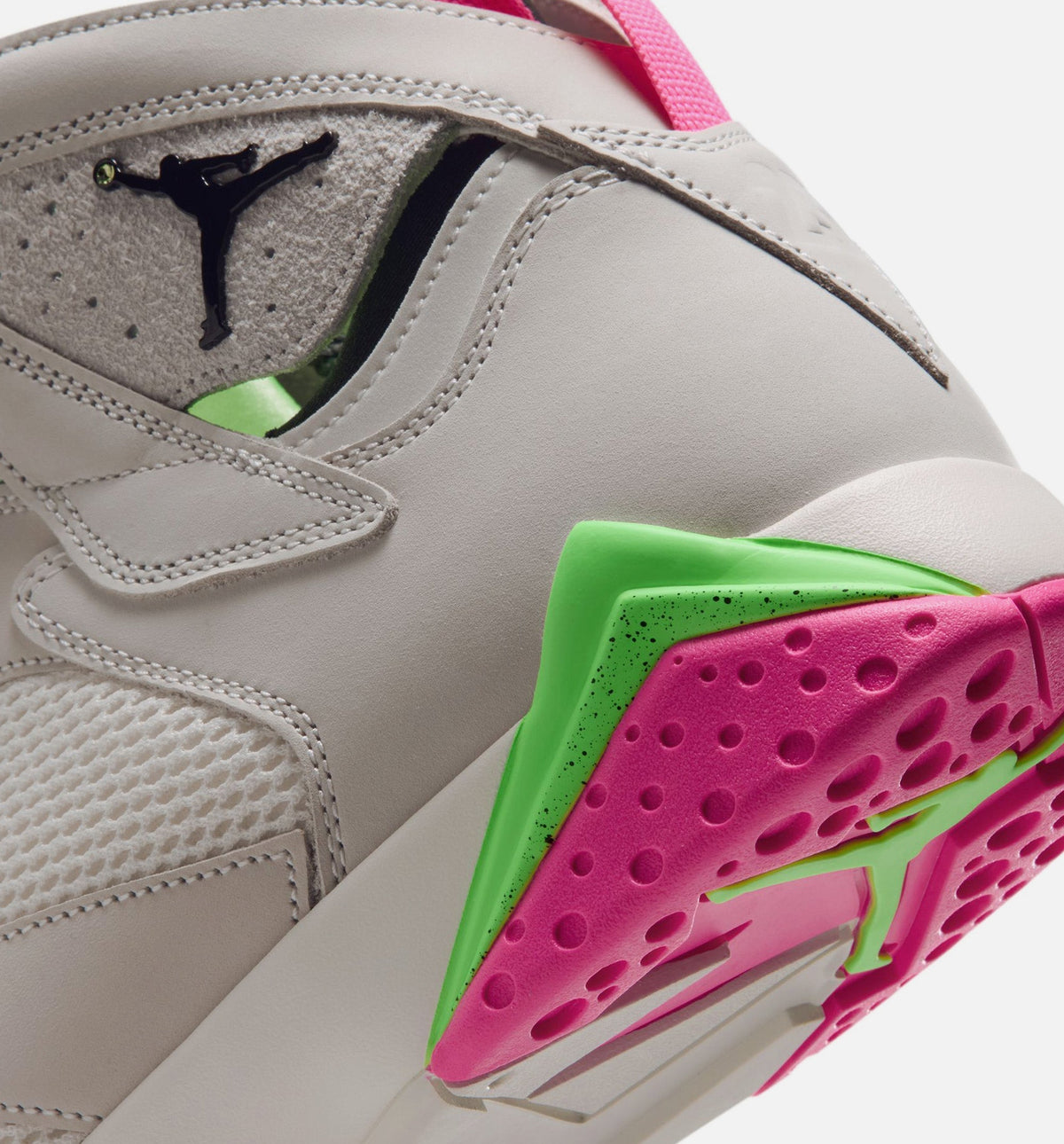 Air Jordan 7 Retro "Tennis Day" Men's Shoe – Phantom/Lime Blast/Pink Blast/Anthracite