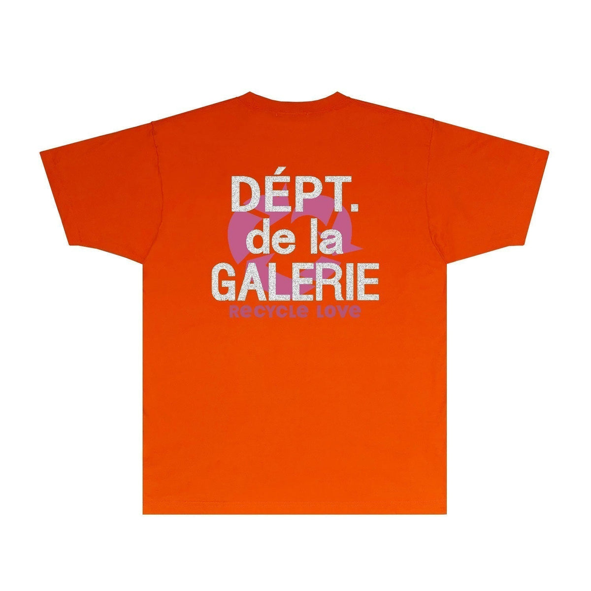 Gallery Dept T Shirt Retro Printed Loose Short-Sleeved Shirt