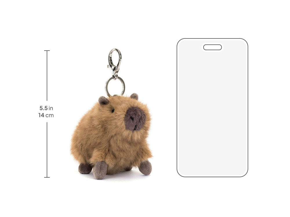 Clyde Capybara Bag Charm