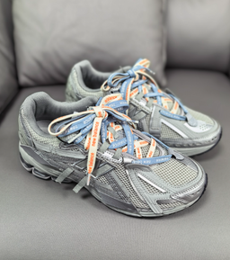 Retro Mesh Running Multi Lace Style Sneakers