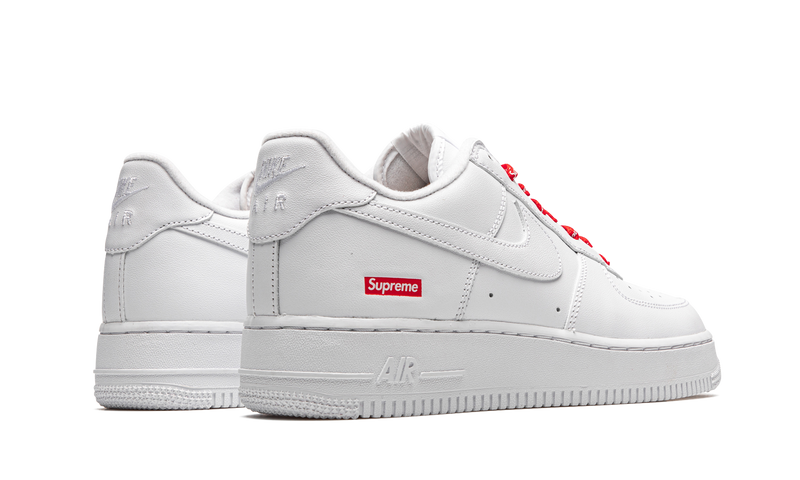 Supreme x Nike Air Force 1 Low 'Mini Box Logo - White' (CU9225-100) Men's & Women's Sneakers
