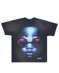 Hellstar Goggle T-Shirt Blue/Black