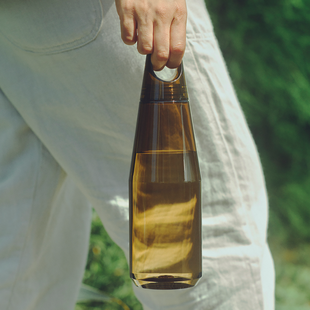 Kinto Trail Bottle 600ml: Brown