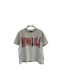 Mowalola Vintage Varsity Letter Graphic Crew Neck T-Shirt Unisex