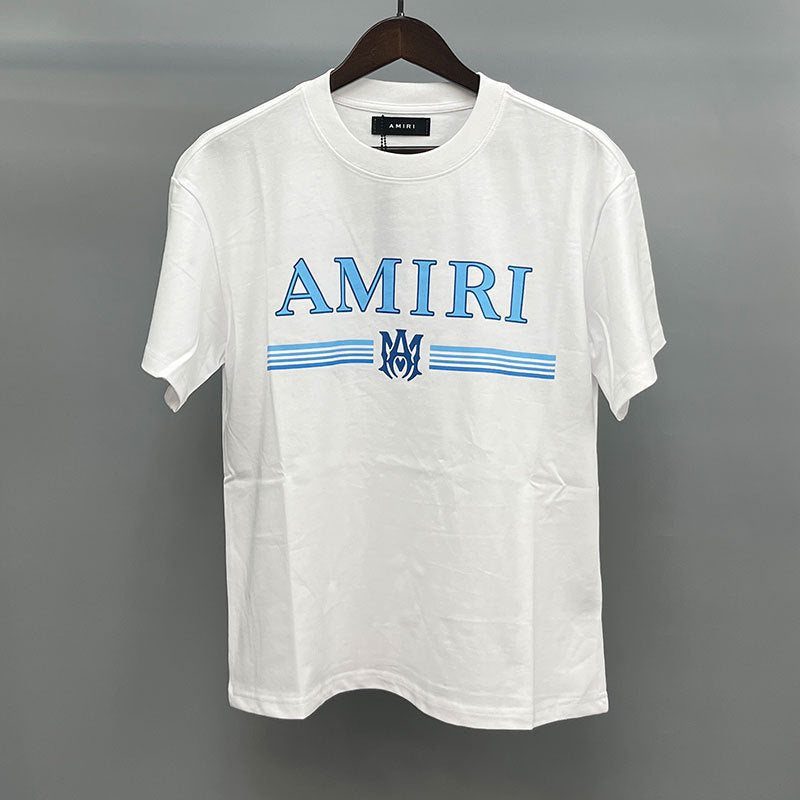 Amiri Multi‑Style Letter Logo Graphic Oversized Tee Streetwear Unisex