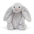 Personalized Bashful Silver Bunny Medium