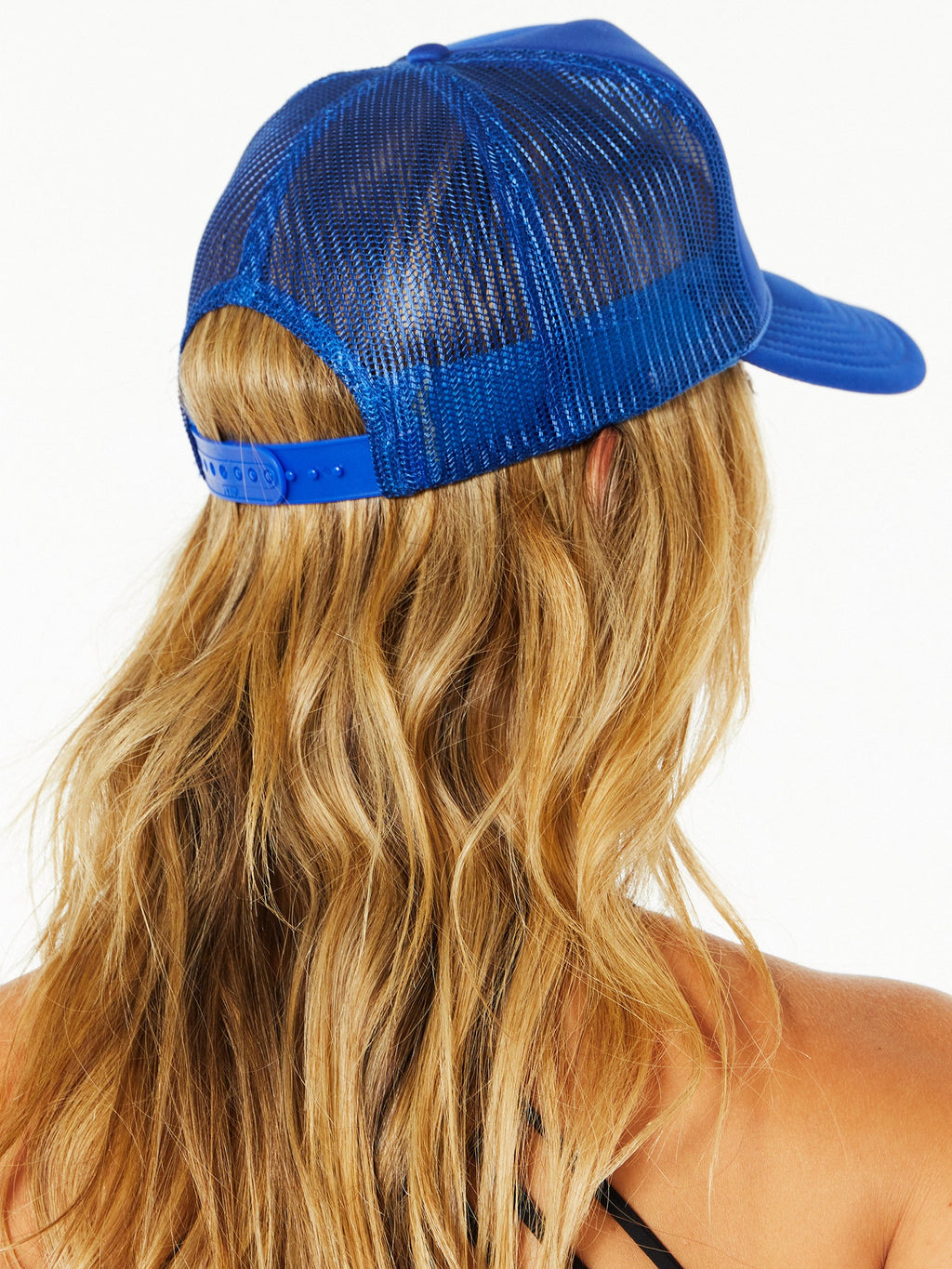 BLUE TRUCKER HAT