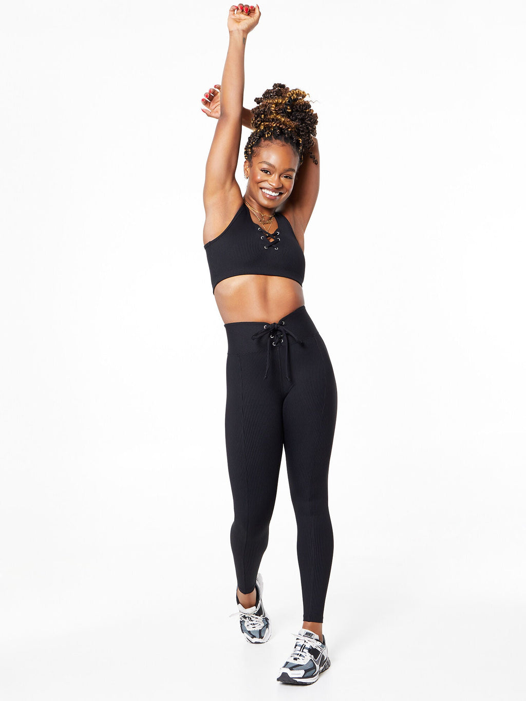 RIBBED FOOTBALL LEGGING