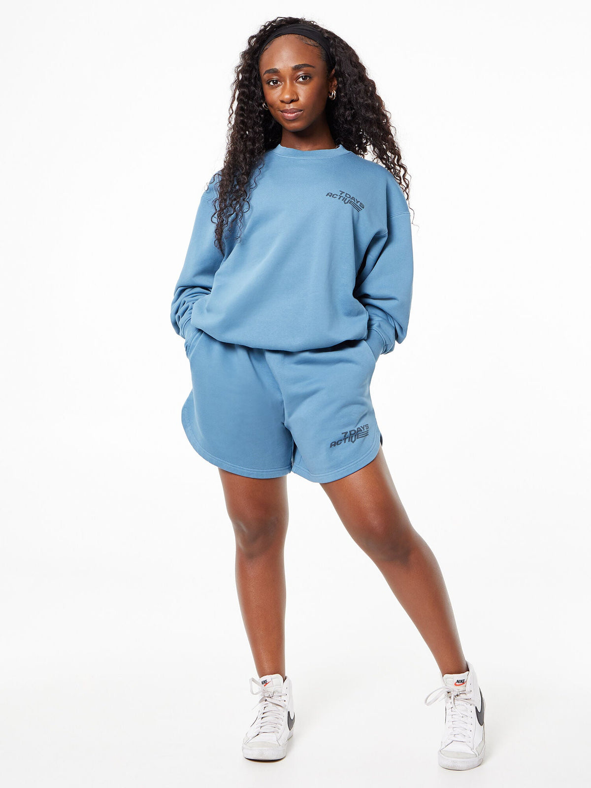 Monday Crew Neck Aegean Blue