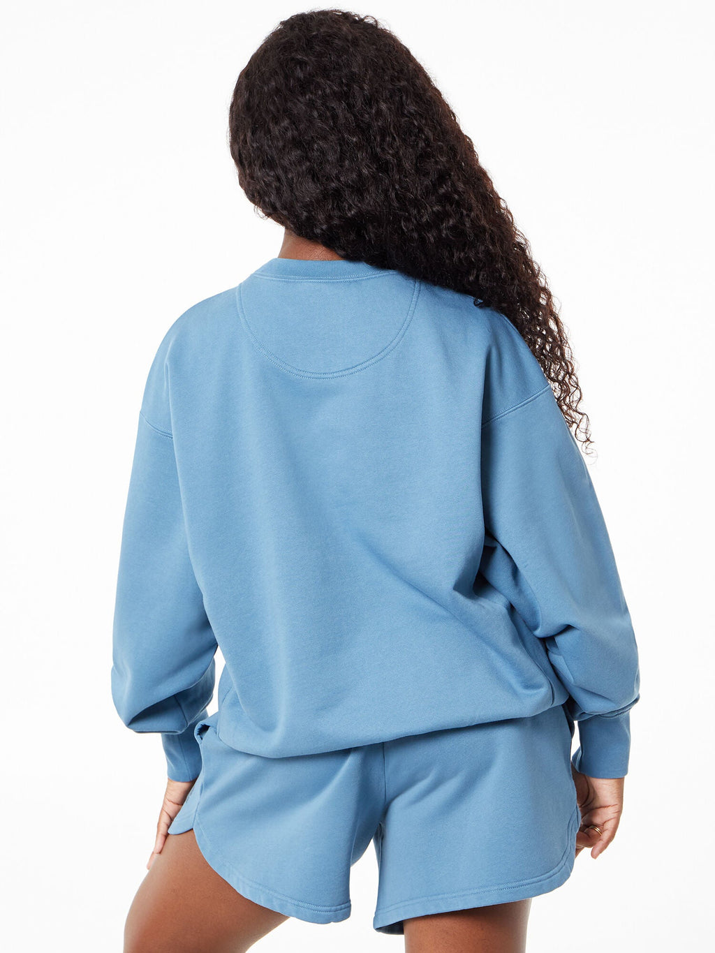 Monday Crew Neck Aegean Blue