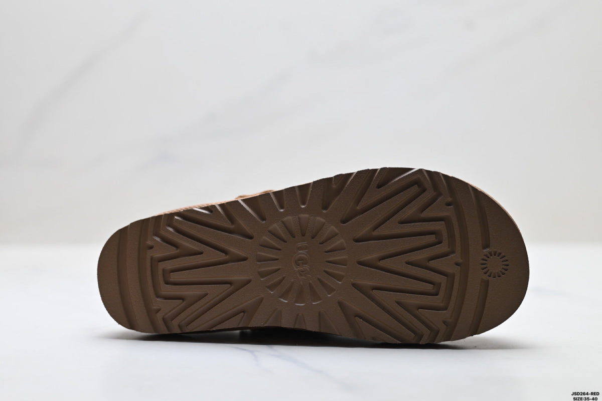 UGG Tazz Shearling Platform Slip-Ons