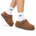 UGG Tazz Shearling Platform Slip-Ons