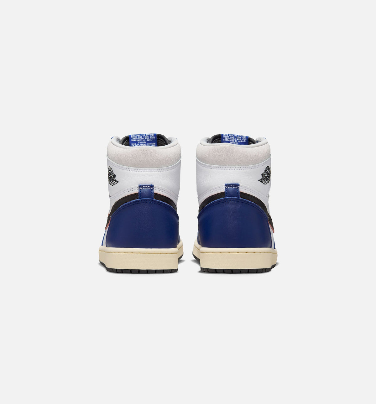 Air Jordan 1 Retro High OG Rare Air Men's Sneakers | White/Black/Neutral Grey/Deep Royal Blue