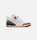 Spizike Low Men's Lifestyle Shoes - White/Black/Sail/Varsity Red