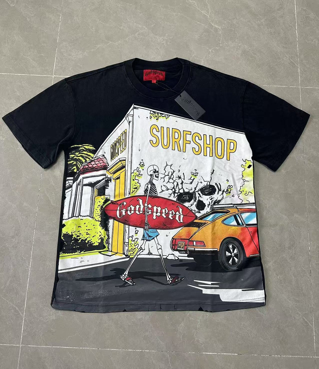Godspeed Surfshop Graphic T-Shirt