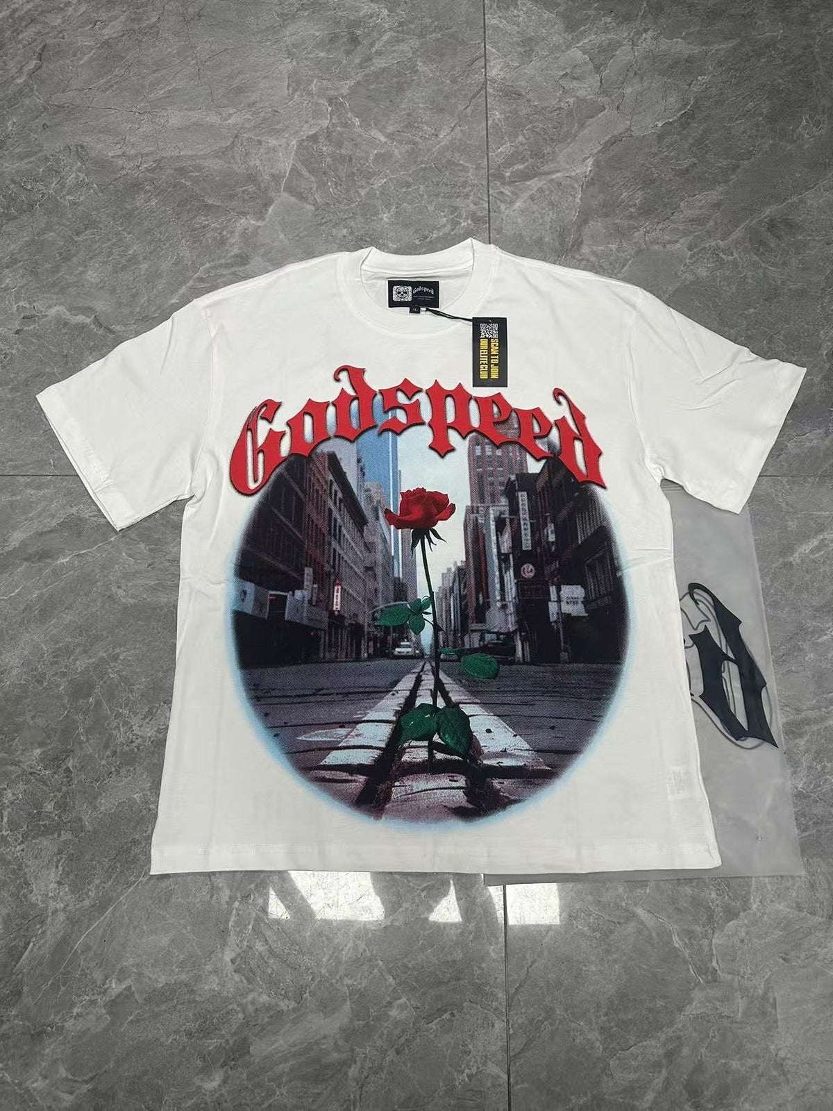 Godspeed Rock Graphic Short-Sleeve T-Shirt