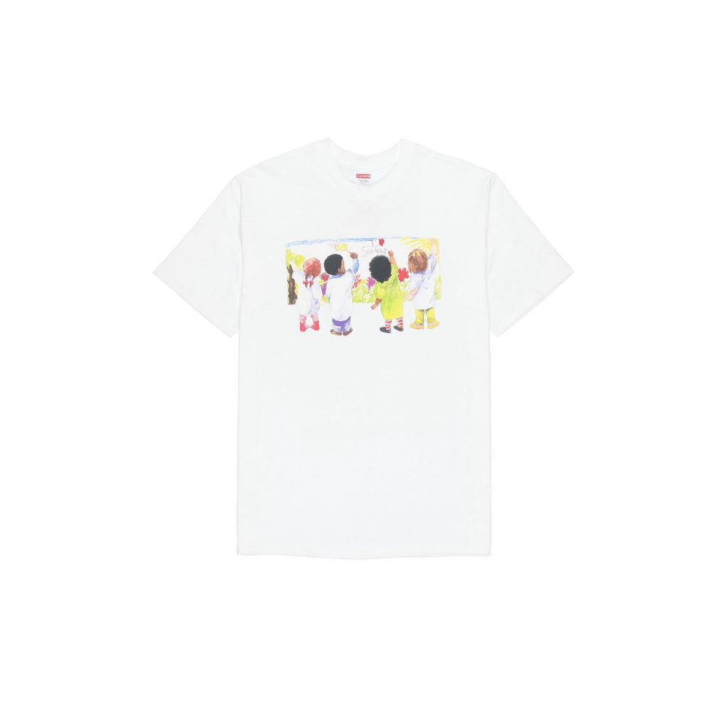 Supreme Kids Graffiti Graphic T-Shirt