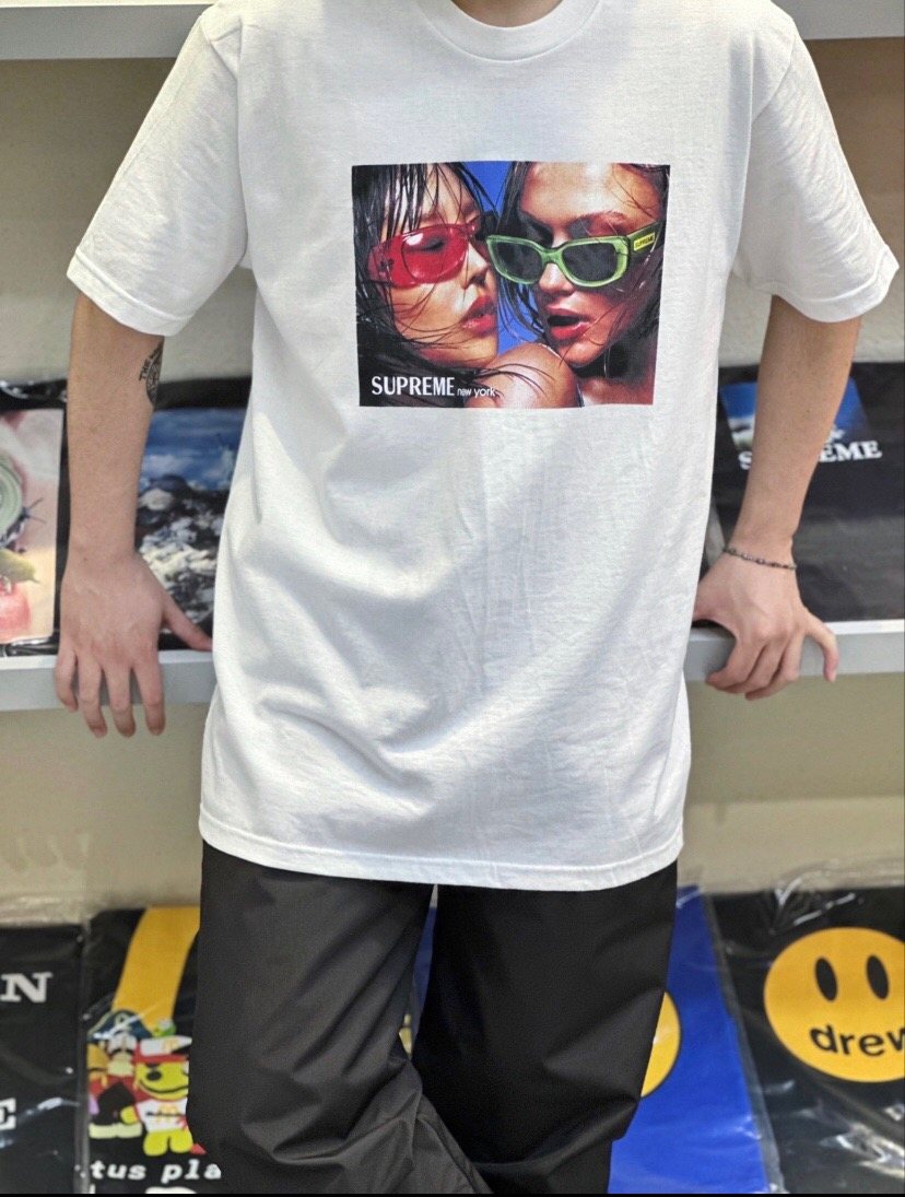 Supreme Eyewear Portrait Graphic T-Shirt