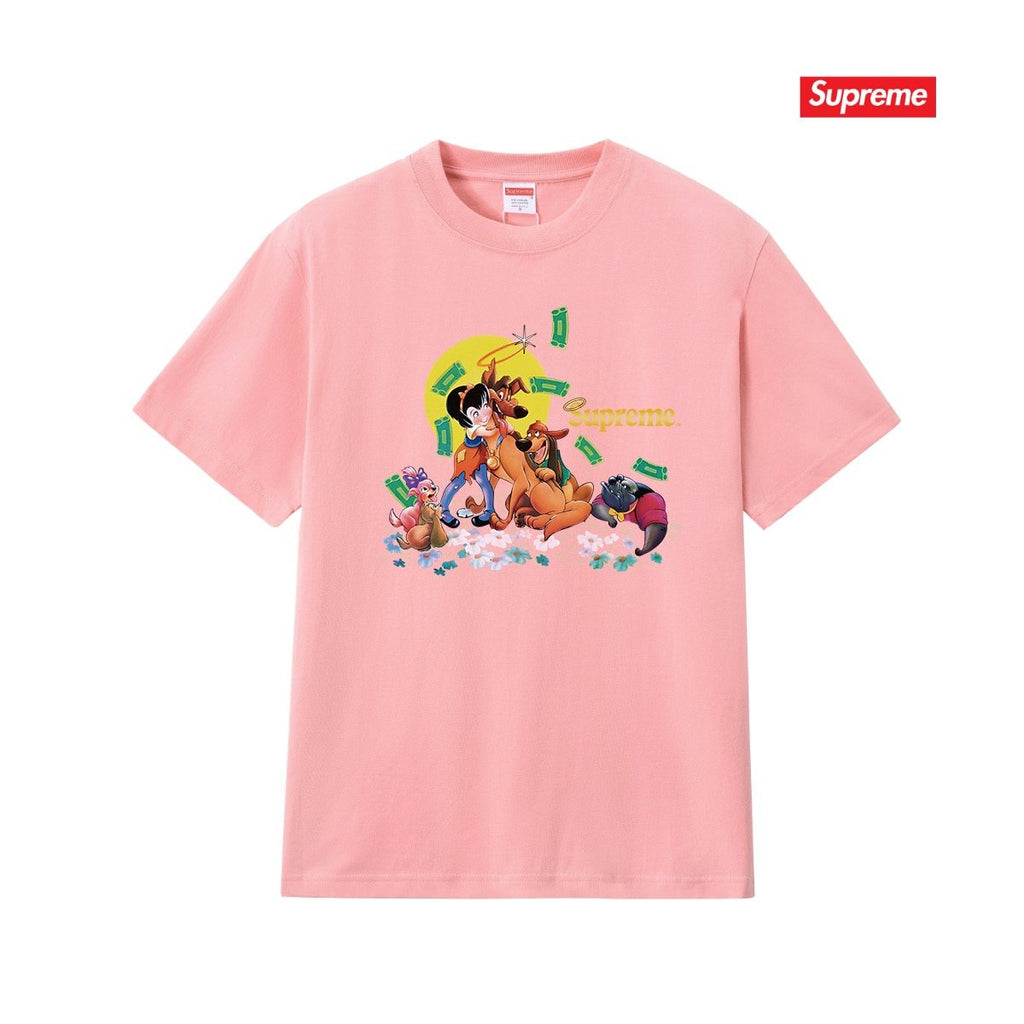 Supreme All Dogs Go To Heaven Dog Graphic T-Shirt