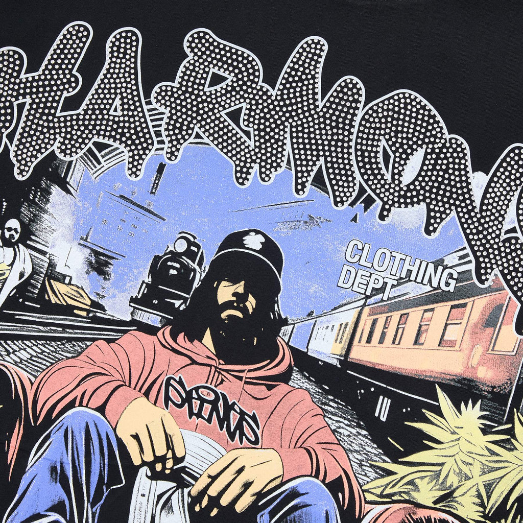 HARMONY Illustrated Graphic Short-Sleeve T-Shirt