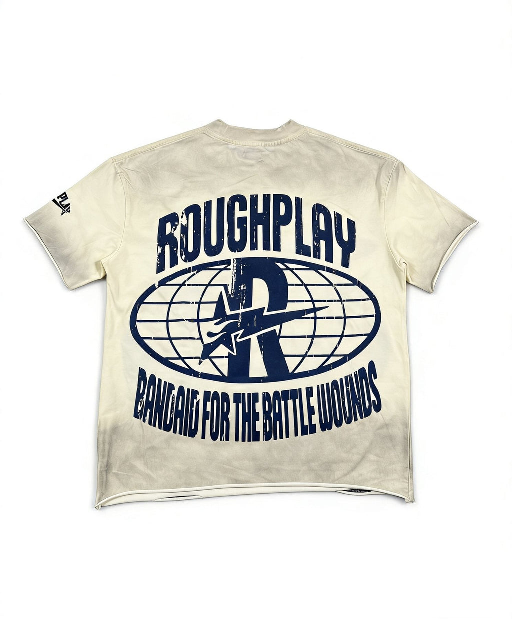 Rough Play Washed Front & Back Graphic T-Shirt