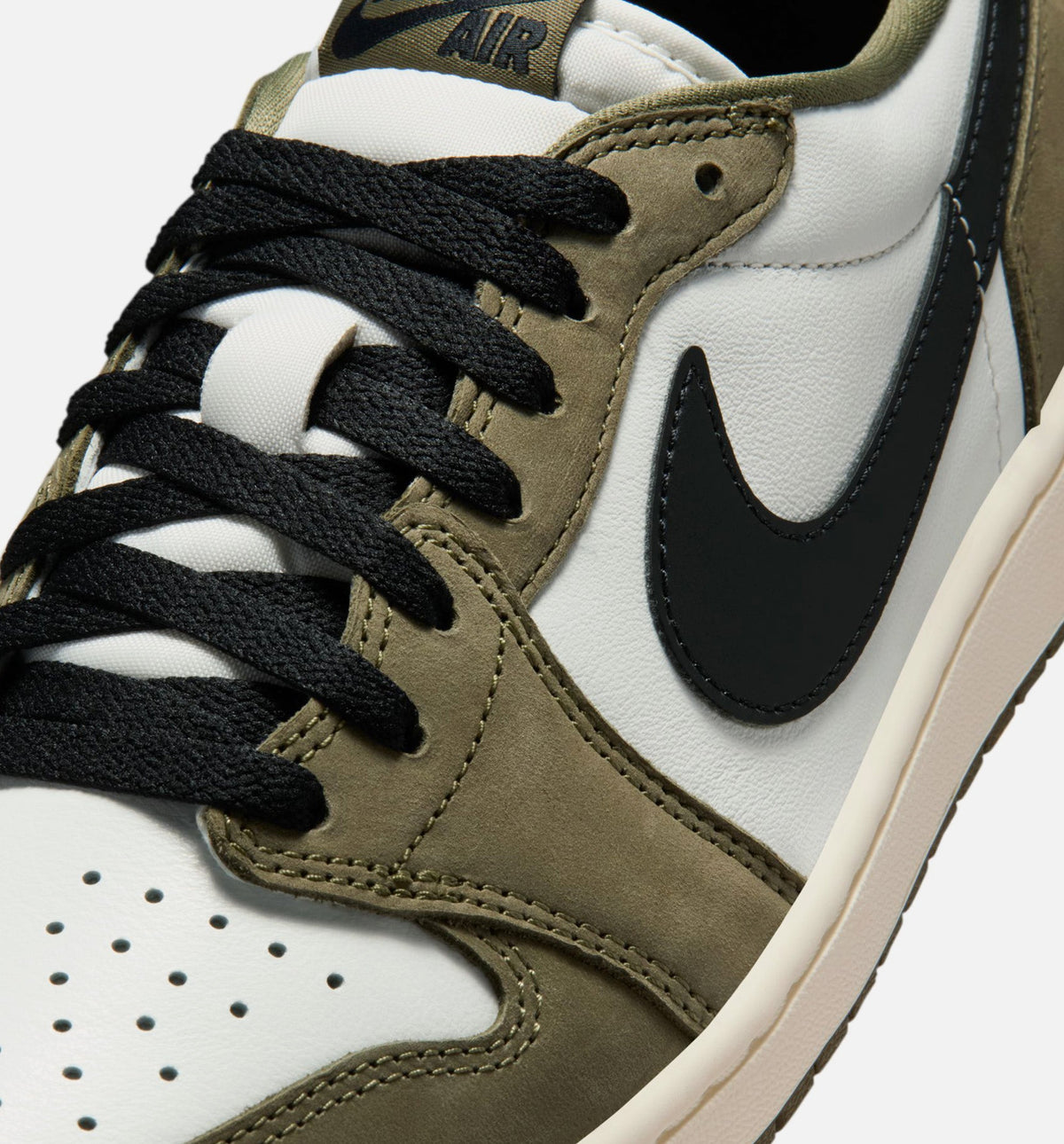 Air Jordan 1 Low OG | Men's Lifestyle Shoe | Medium Olive/Black/White/Sail