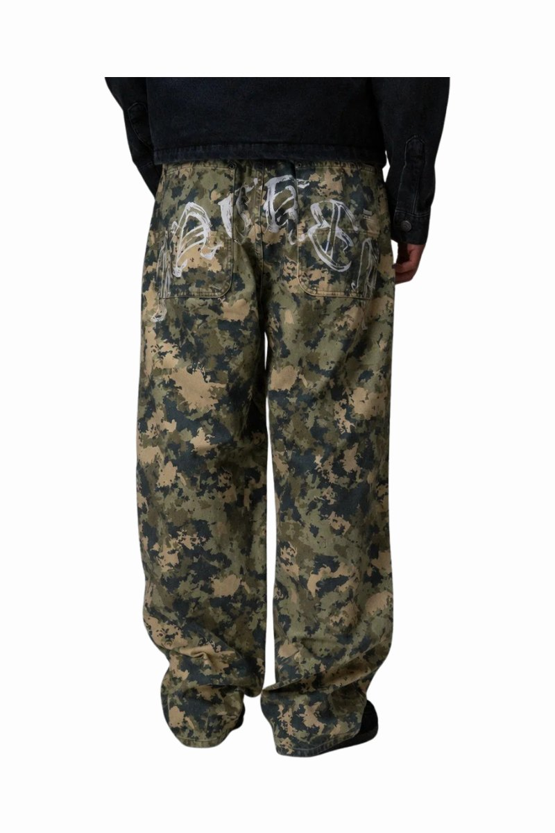 JACKER N°1890 BAGGY PANT Camo