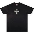 Supreme Cross Box Logo Tee Black