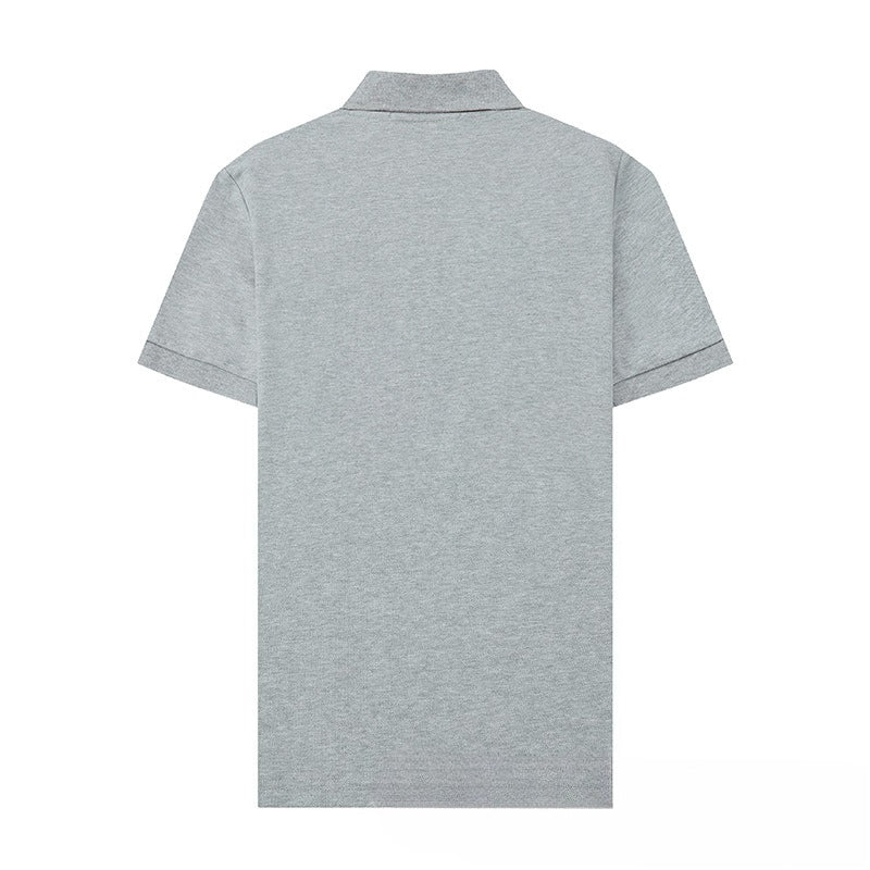 Stone Island Compass Patch Short‑Sleeve Polo Knit Streetwear Top