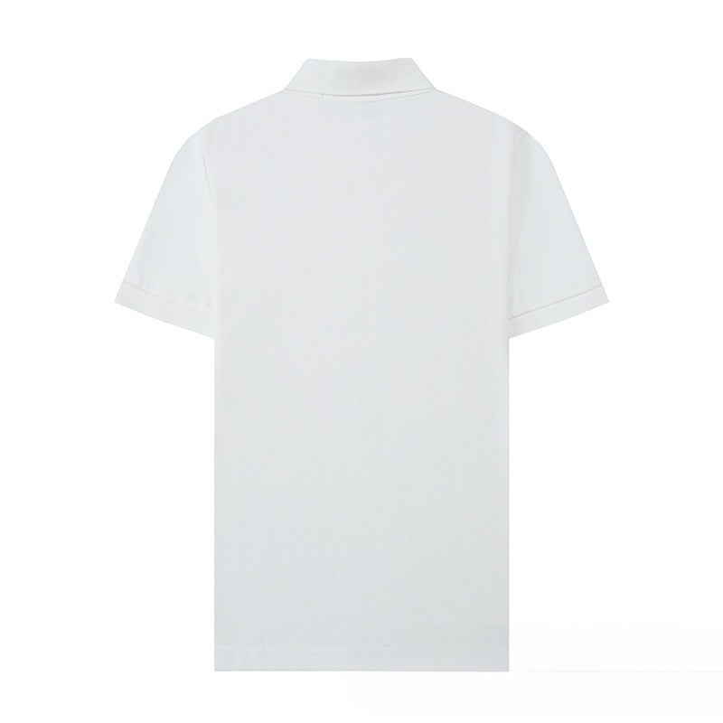 Stone Island Compass Patch Short‑Sleeve Polo Knit Streetwear Top