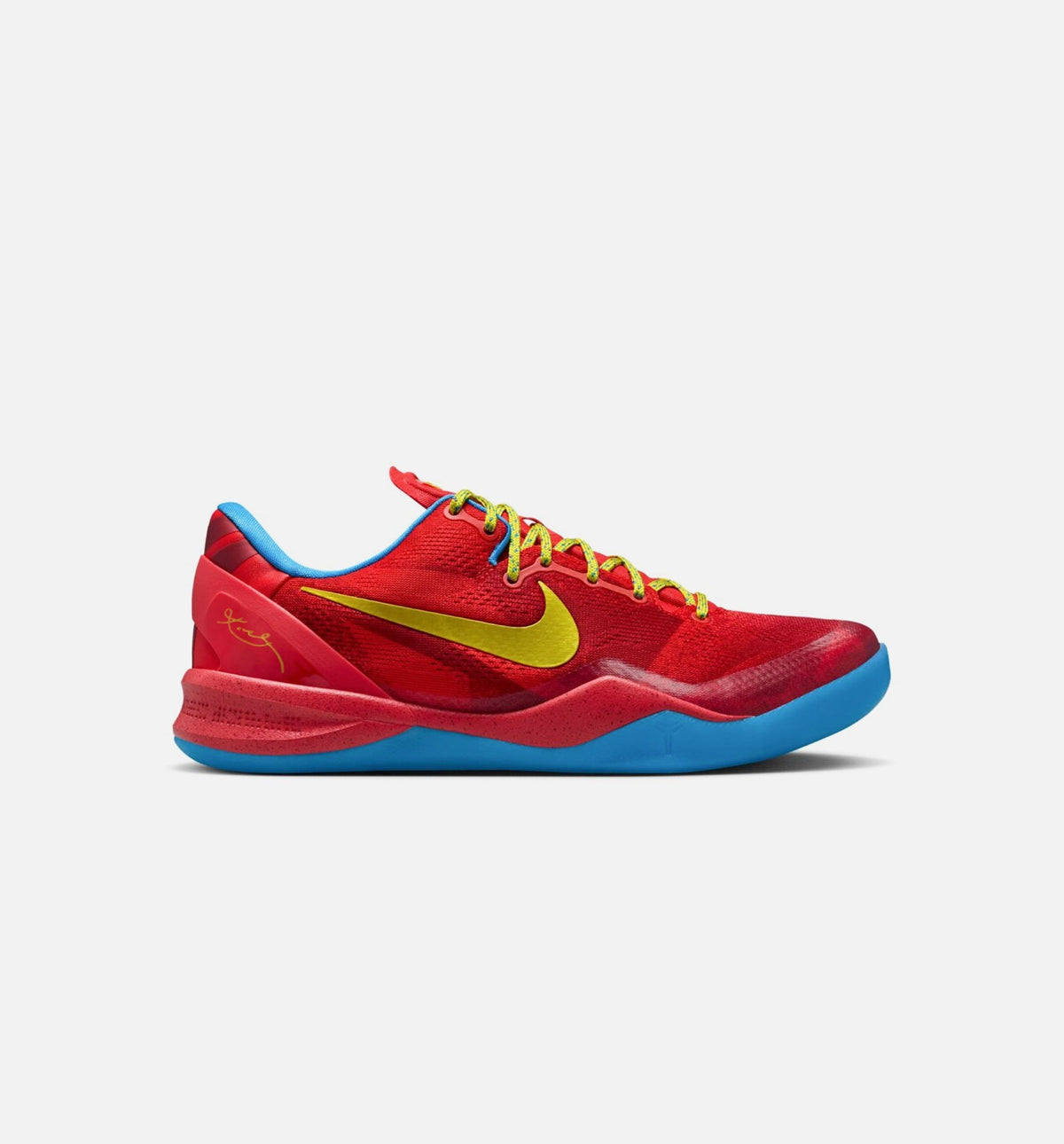 Kobe VIII Protro Year Of The Horse Men's Lifestyle Shoes - Light Crimson/Bright Blue/Vivid Citron